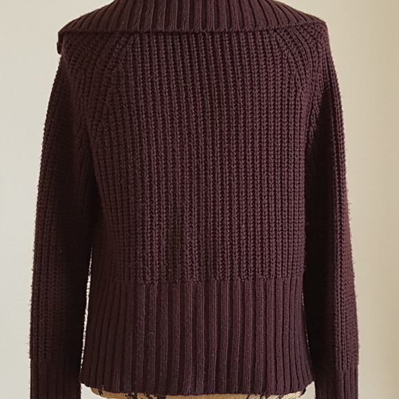 Sonoma Cardigan Sweater - Maroon/Wine - Picture 6 of 7